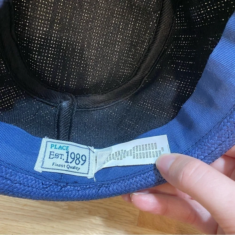 Children’s Place Fedora Hat 12-24 mos Blue Green Boys Baby